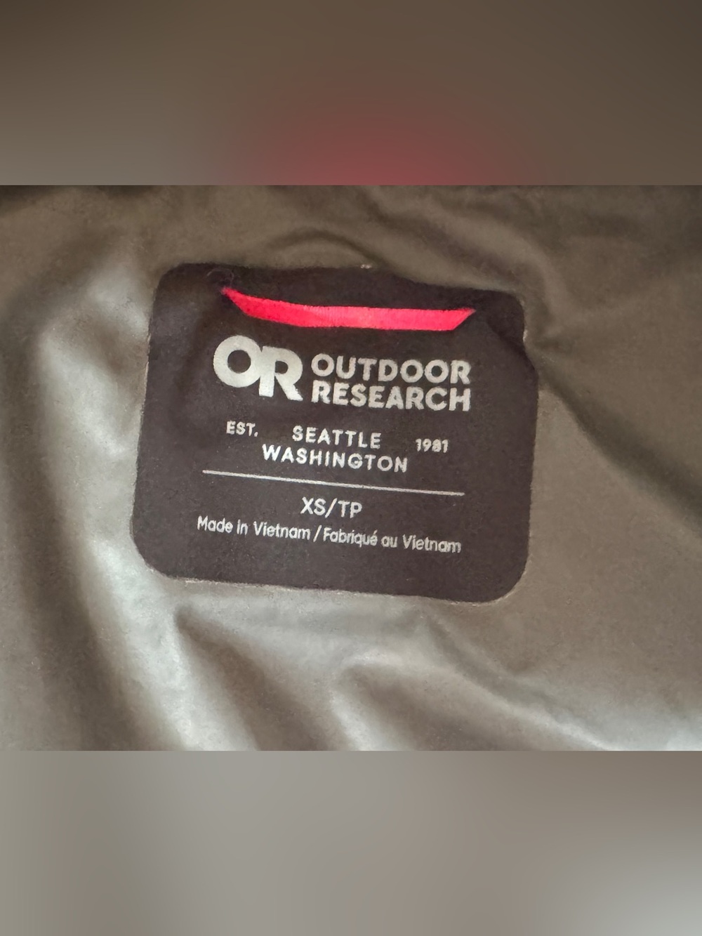 Outdoor Research Women’s Aspire Trench Rain Jacket - Black XS - Picture 13 of 16
